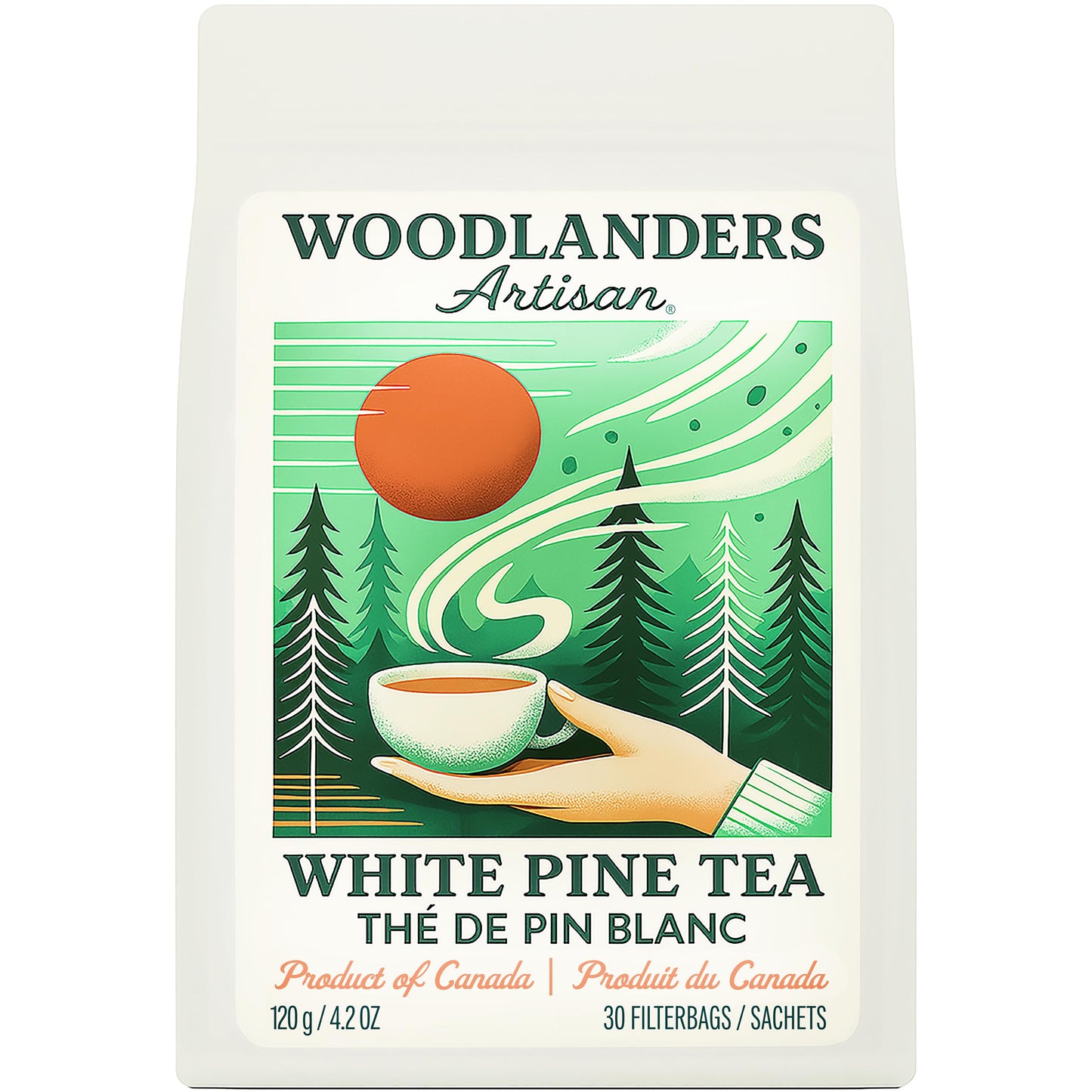 Naturally Air-Dried Eastern White Pine Tea Bags | Amazon Exclusive