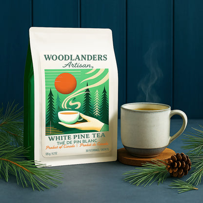 Naturally Air-Dried Eastern White Pine Tea Bags | Amazon Exclusive