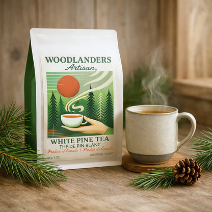 Naturally Air-Dried Eastern White Pine Tea Bags | Amazon Exclusive