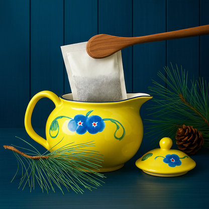 Naturally Air-Dried Eastern White Pine Tea Bags | Amazon Exclusive