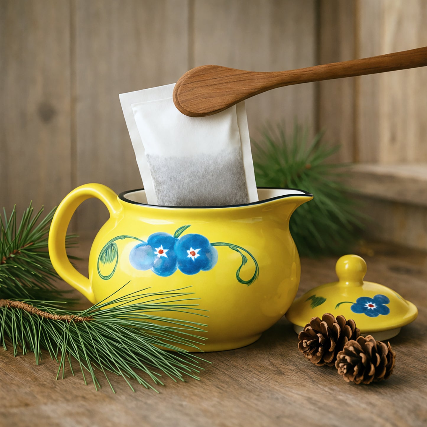 Naturally Air-Dried Eastern White Pine Tea Bags | Amazon Exclusive