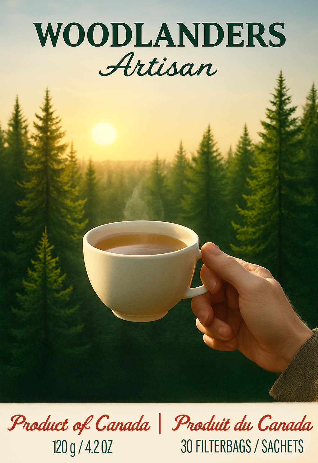 Naturally Air-Dried Eastern White Pine Tea Bags | Amazon Exclusive