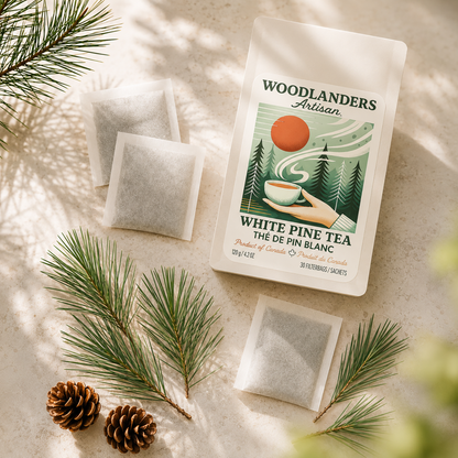 Naturally Air-Dried Eastern White Pine Tea Bags | Amazon Exclusive