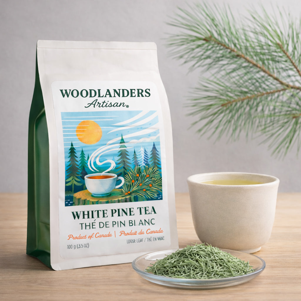 Naturally Air-Dried Eastern White Pine Tea Loose Leaf | Amazon Exclusive