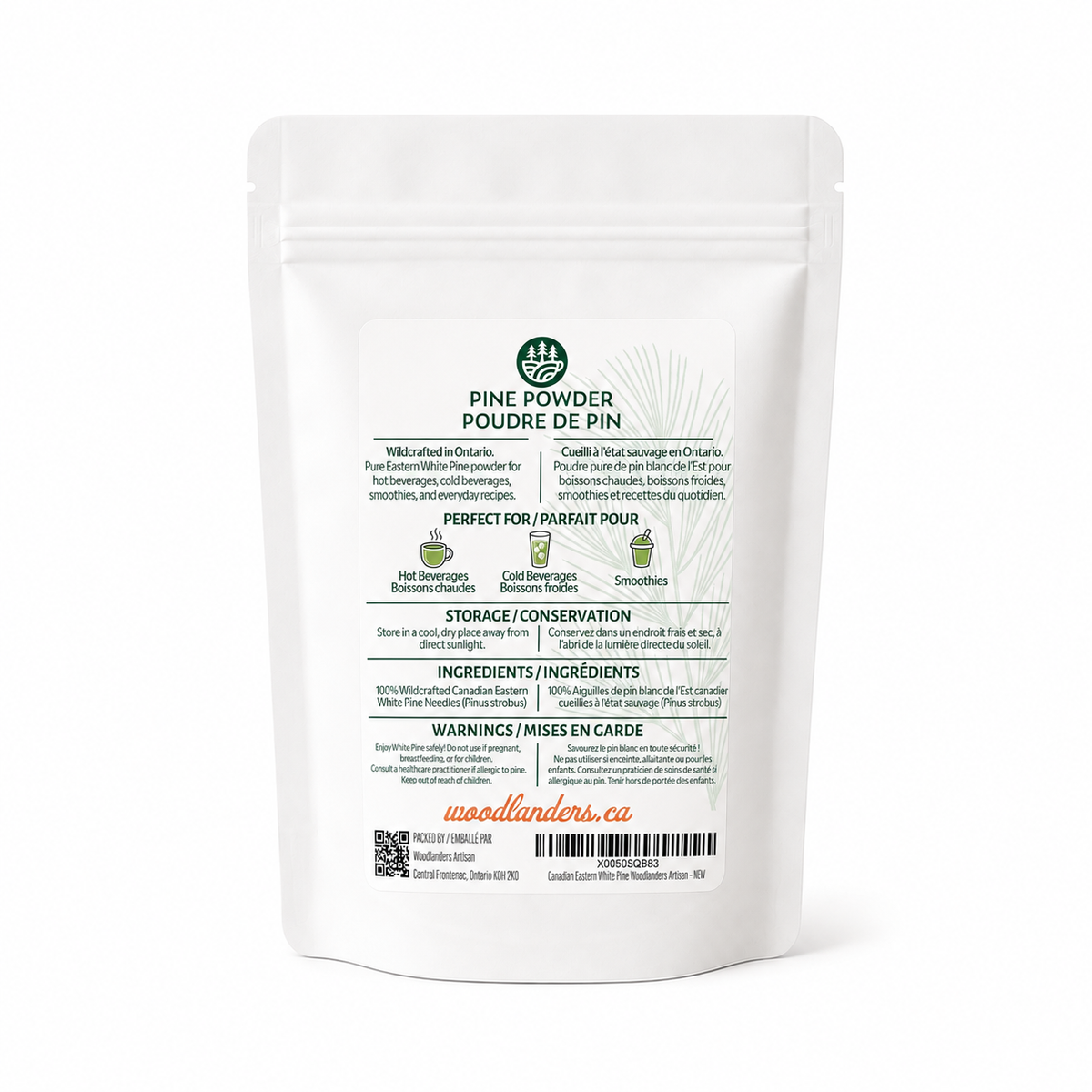 Naturally Air-Dried Eastern White Pine Powder | Amazon Exclusive