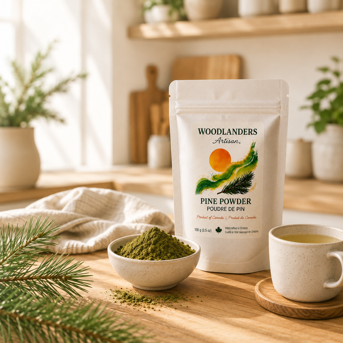 Naturally Air-Dried Eastern White Pine Powder | Amazon Exclusive