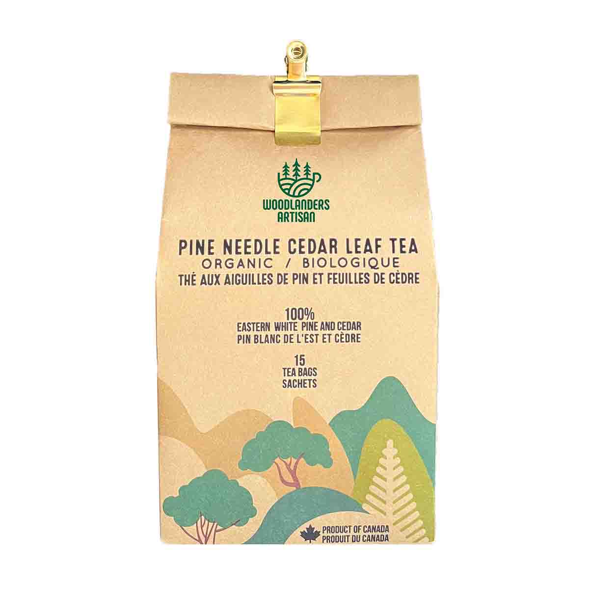 Pine and Cedar Tea Bags